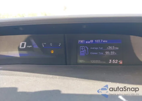 2015 Honda Civic Lx z USA, uszkodzony, nr VIN 2HGFG3B51FH527390